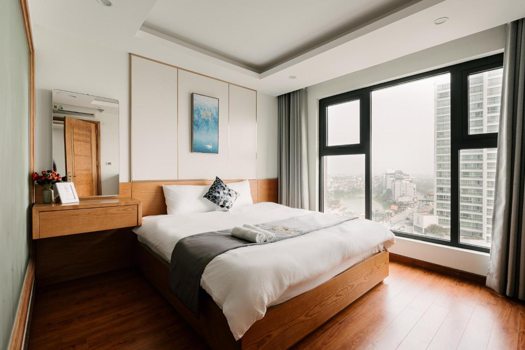 Hi-Home Suites - The West Lake Xuan Dieu Hanoi Eksteriør billede